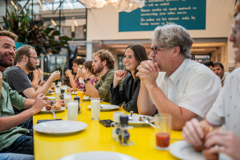 Lunchen bij SWIS